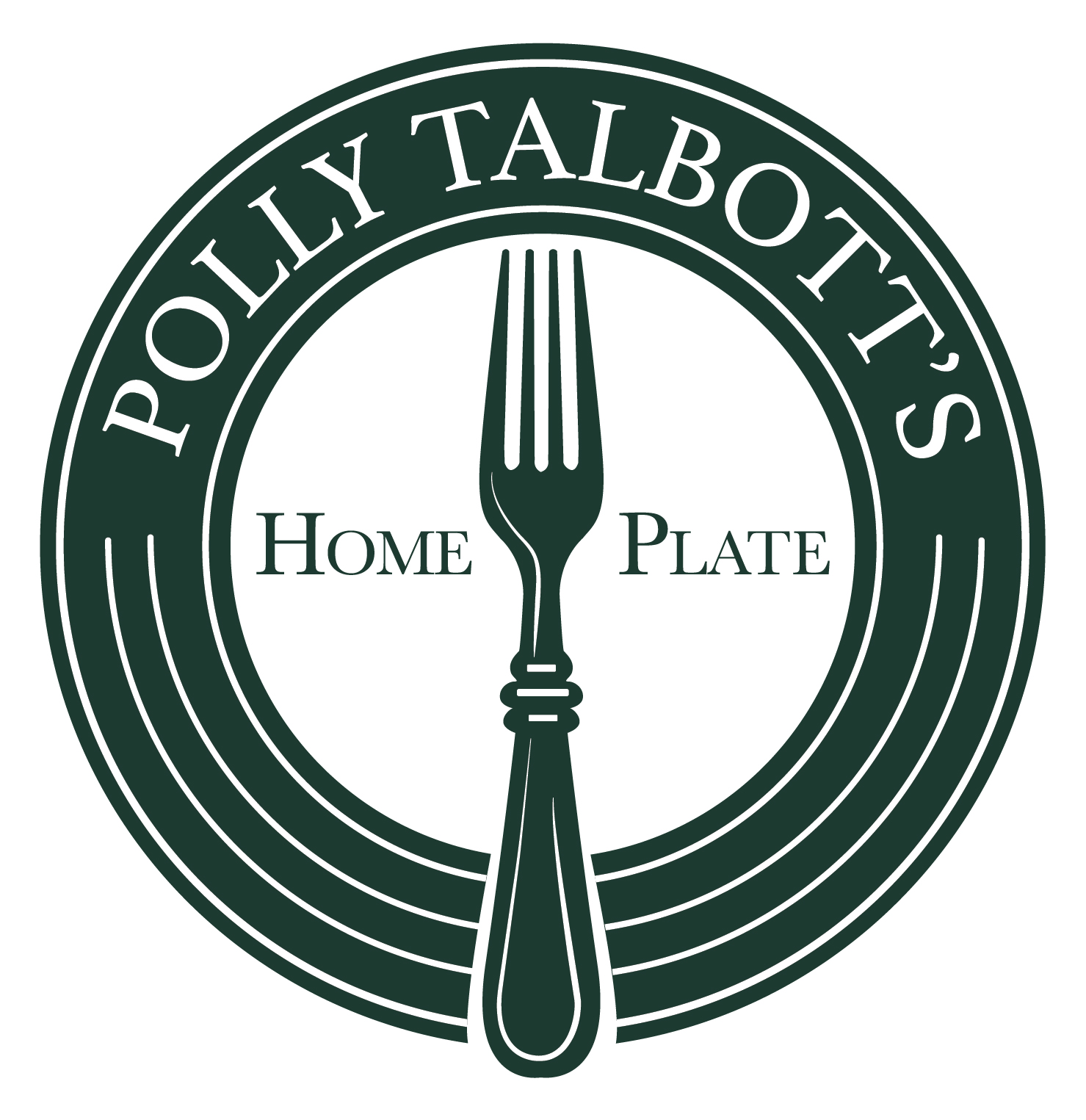 Polly Talbott's Homeplate logo