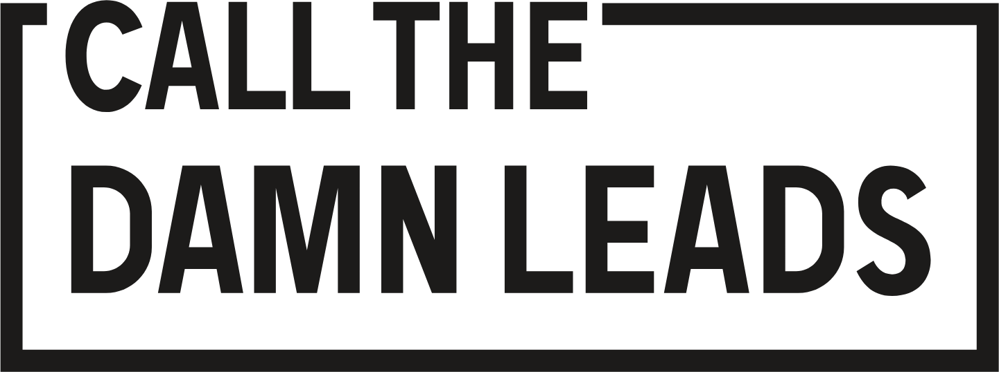 Call the Damn Leads logo