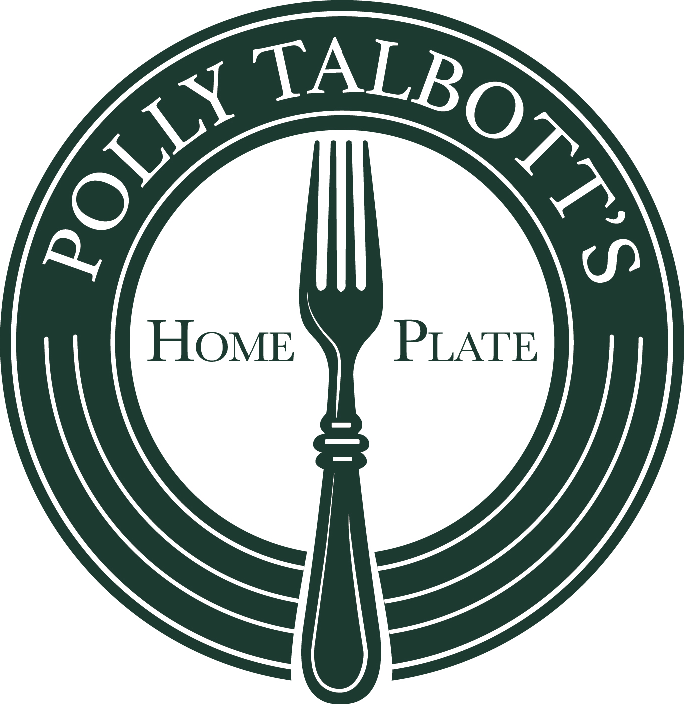 Polly Talbott's Homeplate logo